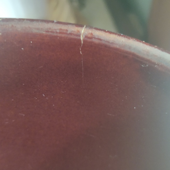 Vintage MAR-CREST Ovenproof Stoneware Pottery Bowl, Daisy Dot Pattern - Picture 11 of 11